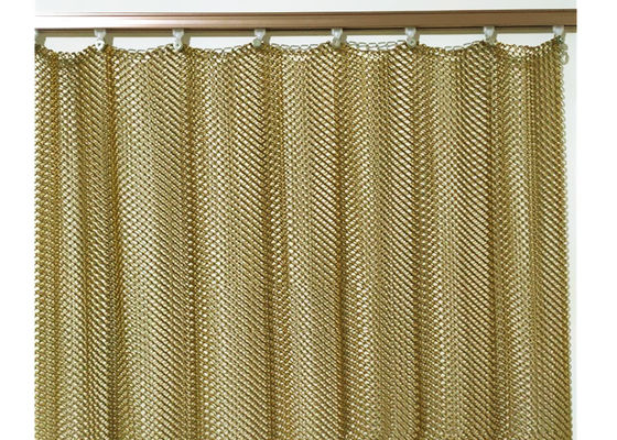 Flexibel Metaal Mesh Curtain With Customized Color voor de Bureaubouw Decoratie