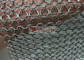 Roestvrij staal 0.8X7mm Gelast Type Ring Mesh Curtain For Interior Decoration