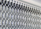 2,0 mm aluminium kettingschakelgordijnen zilveren kleur voor kamerverdelers