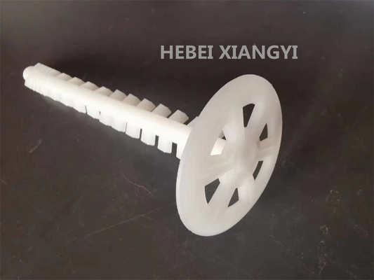 vastmakend harde isolerende materialen Plastic Metselwerk Hoofd van de Bevestigingsmiddel 2-1/4 het“ Schijf