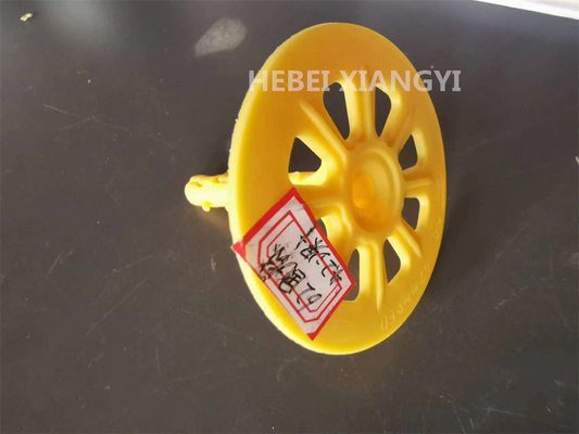 vastmakend harde isolerende materialen Plastic Metselwerk Hoofd van de Bevestigingsmiddel 2-1/4 het“ Schijf