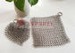 Ronde Vierkante Typedraad Mesh Stainless Steel Chainmail Scrubber