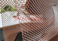 10mm Foldability de Draadgordijn van de Brons Architecturaal Rol voor Stadiumachtergrond