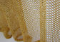 Het Weefsel van de kettingspost om het Lichte Verdelen van Mesh Curtain Interior Design For van het Ringenmetaal