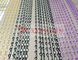 Kleurrijke Dubbele de Kettingsverbinding Mesh For Shower Curtain van het Haak Decoratieve Aluminium