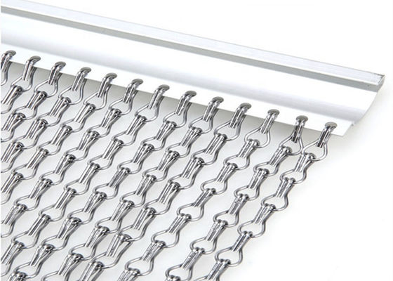 Zwart van de de Kettingsverbinding van het Kleurenaluminium van het het Netwerkmetaal de muurart.