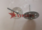 M3*75 Mm Gegalvaniseerde Marine Insulation Pins With 40mm Dia Perforated Disc Base