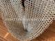 Van het Weefselring mesh curtain stainless steel ceiling van de kettingspost de Behandelingsdecoratie