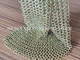 0.8*7mm Lastype het Scherm van Chainmail Ring Mesh Curtain For Office Partition