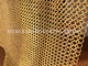 Gouden Kleur Wm Serie Chainmail Ring Mesh Curtain For Architectural Design