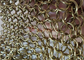 1.0x8MM Ring Brass Material Chainmail Metal Ring Curtain Used In Sound Stadium