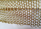 7mm Roestvrij staal Gelast Ring Mesh Curtain For Space Decoration